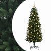 vidaXL Artificial Christmas Tree with Bauble 120 cm 150 LEDs