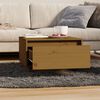 vidaXL Coffee Table Honey Brown 55x56x32 cm Solid Wood Pine