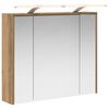 vidaXL Bathroom Mirror Cabinet Artisian Oak 73.5 x 16 x 62.5 cm