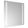 vidaXL LED Bathroom Mirror 30x30 cm