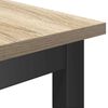 vidaXL Dining Bench 2 pcs Sonoma Oak 100 x 32.5 x 48.5 cm