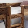 vidaXL Bunk Bed for Kids Old Wood 90 x 200 cm Engineered Wood
