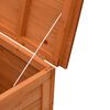 vidaXL Garden Storage Box 99x49.5x58.5 cm Solid Wood Fir