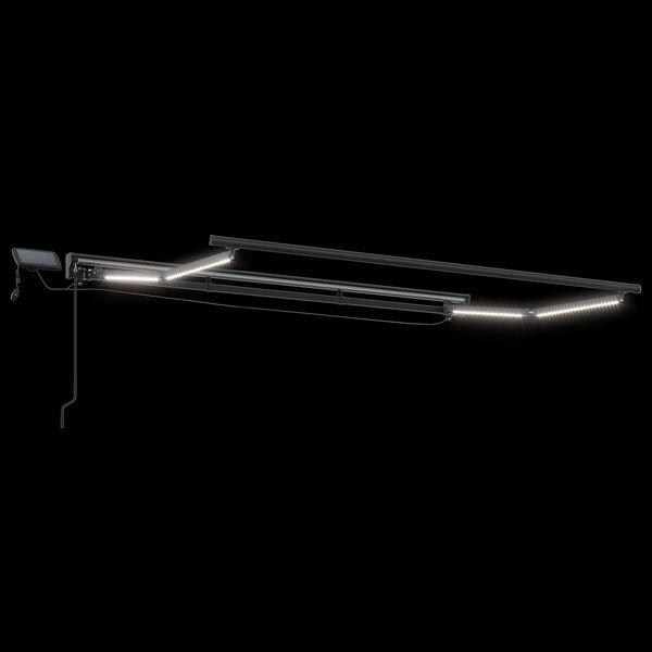 vidaXL Light Grey 3 x 2.5 m Polyester with PU coating