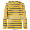 Kids' T-shirt with Long Sleeves Ochre 116