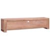 vidaXL TV Cabinet 140x30x35 cm Solid Teak Wood