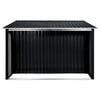 vidaXL Garden Shed with Sliding Doors Anthracite 329.5x259x178 cm Steel
