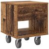 vidaXL Bedside Table Old Wood 40.5 x 40 x 48 cm Engineered Wood