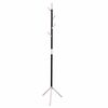 V-Part Standing Coat Rack With 4 Hooks "Linair" White 180 cm