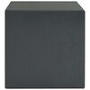 vidaXL Safe Box with Lock Dark grey 23 x 17 x 17 cm Steel