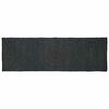 vidaXL Area Rugs Rectangular Dark Grey 80 x 250 cm Jute