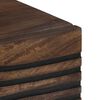 vidaXL Coffee Table Brown and Black 80 x 50 x 40 cm Solid Acacia wood