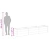 vidaXL Garden Raised Bed 300x50x54 cm WPC Grey