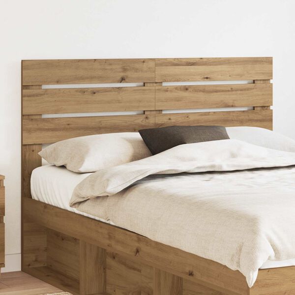 vidaXL Headboard Artisan Oak 160 cm Engineered wood