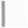 vidaXL Fence Post Silver 10 x 1.5 m (60 x 60 mm mesh) Steel