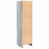 vidaXL Highboard Grey Sonoma 31.5 x 32 x 122.5 cm