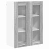 vidaXL Hanging Cabinet Grey Sonoma 60 x 31 x 80 cm Engineered Wood