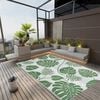 vidaXL Outdoor Rug ARAKIL Green 190x290 cm PP