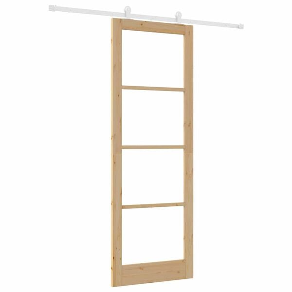 vidaXL Sliding Door ORKDAL Natural 83 x 232 cm