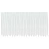 vidaXL Lace Curtain White 140 x 500 cm Polyester