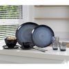 Cosy & Trendy Plat Plate Sapphire 3 pcs &Oslash;27 cm Sapphire Blue