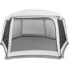 vidaXL Pool Tent with Removable Fly & Mesh Walls Grey 670x590 cm