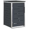 vidaXL Wheelie Bin Storage for 1 Bin 240L Anthracite