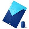 vidaXL Double Sleeping Bag with Pillows for Adults Camping 3-4 Seasons