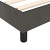 vidaXL Box Spring Bed Frame Dark Grey Single Velvet (UK/IE/FI/NO only)