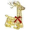 vidaXL 3D Christmas Reindeer LOVIISA 140 LEDs Warm White