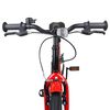 vidaXL Kids Bike 20'' for 6-11 Years Old Black Red