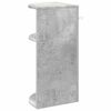 vidaXL End Table Concrete Grey 29.6 x 29.6 x 60 cm Engineered Wood