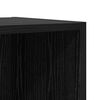 vidaXL TV Cabinet Set 2 pcs Black 37 x 35 x 37.5 cm Engineered Wood