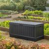 Keter Garden Storage Box Kentwood 350 L Anthracite