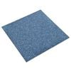 vidaXL Carpet Floor Tiles 20 pcs 5 m² 50x50 cm Blue