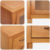 vidaXL Storage Furniture Set with Drawer Brown Engineered wood