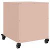 vidaXL Bedside Cabinets 2 pcs Pink 36x39x43.5 cm Steel