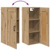 vidaXL Highboard Artisan Oak 34.5 x 34 x 180 cm Engineered Wood