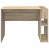 vidaXL Desk Sonoma Oak 109 x 50 x 78 cm Engineered Wood