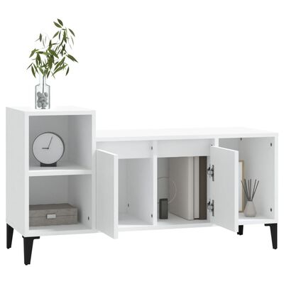 vidaXL TV Cabinet White 100x35x55 cm Engineered Wood