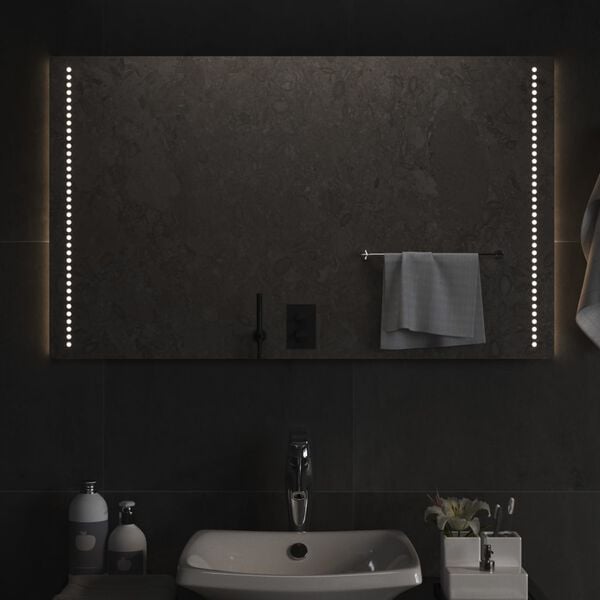 vidaXL LED Bathroom Mirror 60x100 cm