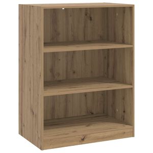 vidaXL Wardrobe Artisan oak 77 x 48 x 102 cm Engineered Wood