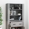vidaXL Highboard Grey Sonoma Engineered Wood