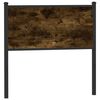 vidaXL Replace Headboard Smoked Oak 75 cm Engineered Wood and Steel