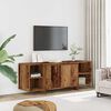 vidaXL TV Cabinet Old Wood 130x35x50 cm Engineered Wood