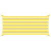 vidaXL Sun Shade Sail Yellow and White 4,5 x 2 m 100% Polyester Oxford