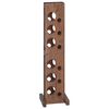 vidaXL Rack Brown 20 x 25 x 100 cm Solid Mahogany Wood