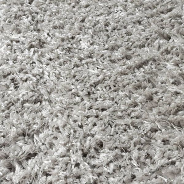 vidaXL High Pile Shaggy Rug Grey 120x170 cm 50 mm