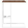 vidaXL Side Table white 55x36x59.5 cm Engineered Wood