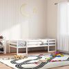 vidaXL Kids' Bed Frame without Mattress White 80x200 cm Solid Wood Pine